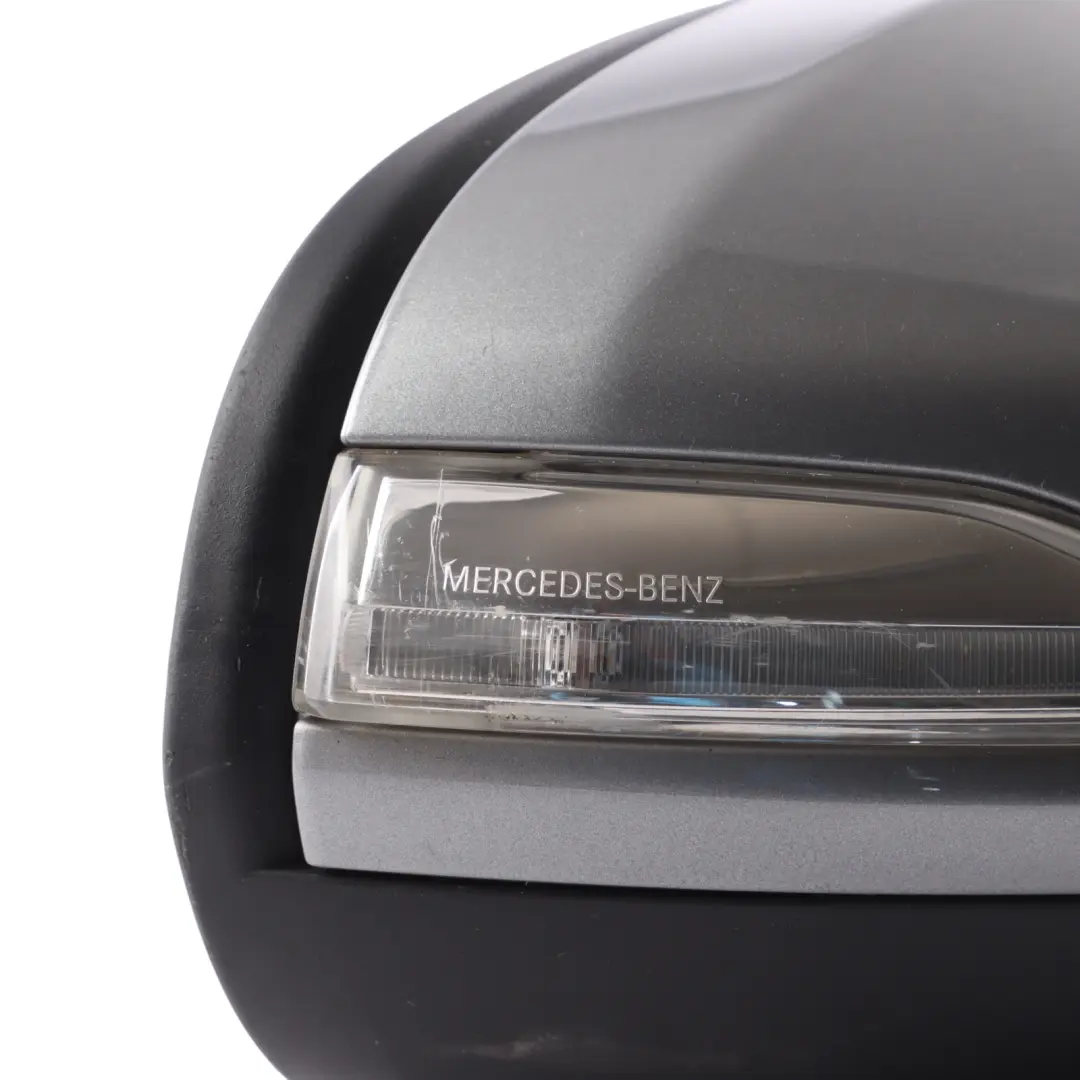 Mercedes W205 Wing Mirror Door Right O/S Palladium Silver Metallic - 792 - SKU RHD-A2058101002-PAL - Part number A2058101002