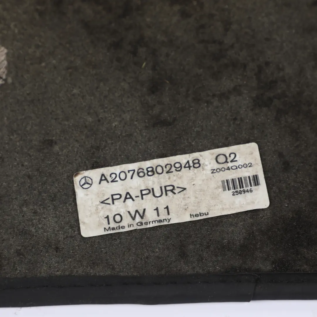 W207 Floor Mats Set AMG Interior Front Rear Footwell Floor Covers to Mercedes C204 with Part number A2076802948 Mercedes C204 W207 Floor Mats Set AMG Interior Front Rear Footwell Floor Covers - SKU RHD-A2076802948 - Part number A2076802948