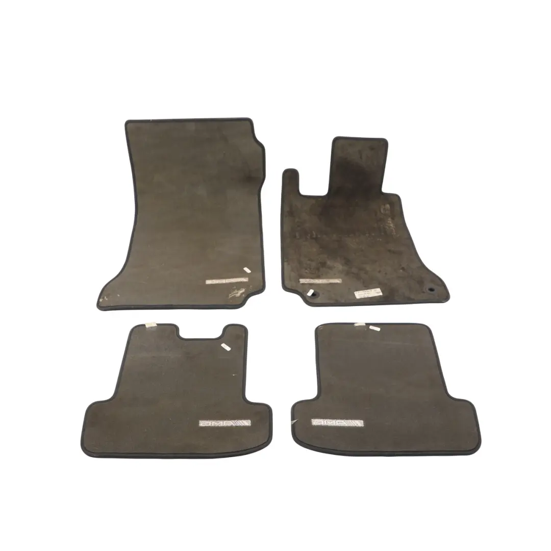 W207 Floor Mats Set AMG Interior Front Rear Footwell Floor Covers to Mercedes C204 with Part number A2076802948 Mercedes C204 W207 Floor Mats Set AMG Interior Front Rear Footwell Floor Covers - SKU RHD-A2076802948 - Part number A2076802948