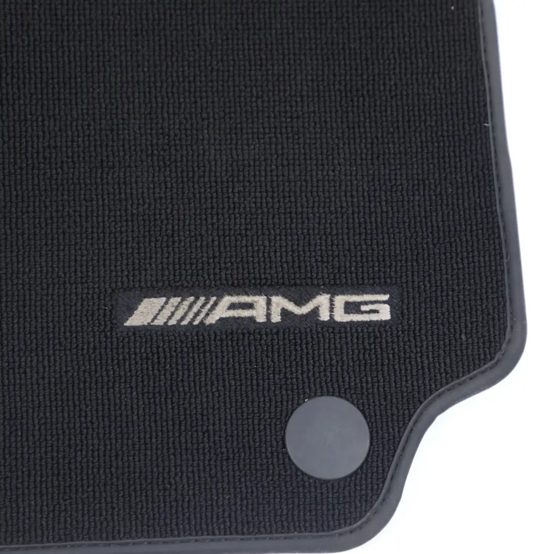 Mercedes C204 W207 Floor Mats Set AMG Interior Front Rear Footwell Floor Covers - SKU RHD-A2076802948 - Part number A2076802948