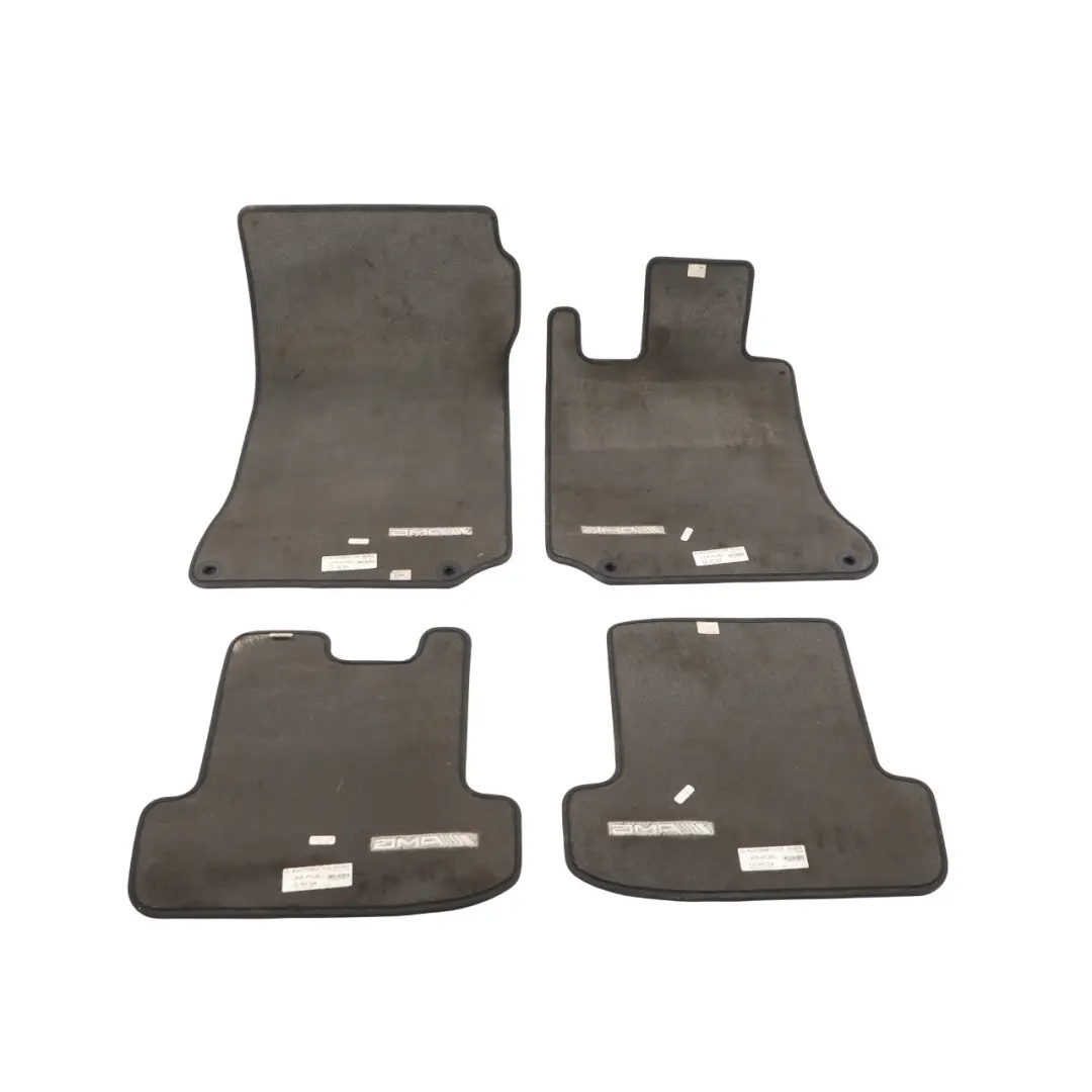 Floor Mats Set AMG Interior Front Rear Footwell Floor Covers to Mercedes W204 with Part number A2076803248 Mercedes W204 Floor Mats Set AMG Interior Front Rear Footwell Floor Covers - SKU RHD-A2076803248-1 - Part number A2076803248
