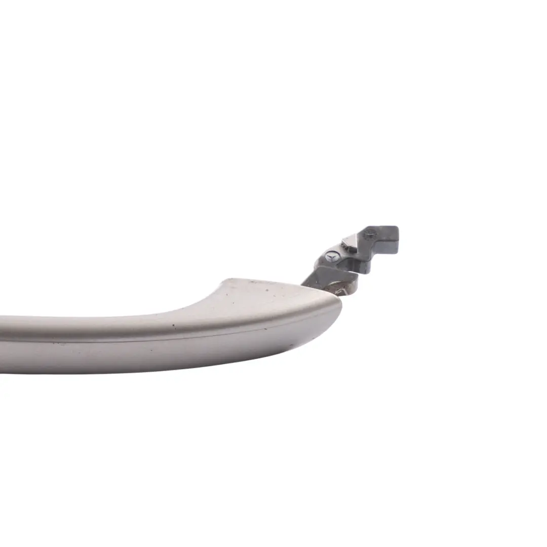 Mercedes W203 W211 Door Handle Grab Front Left N/S Outside Cubanite Silver - 723 - SKU RHD-A2117601570-CS - Part number A2117601570