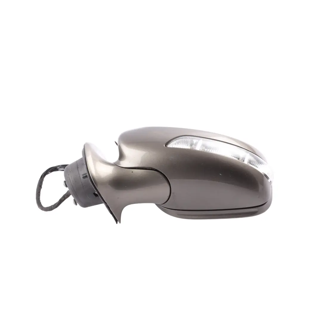 Wing Mirror Power Fold Door Left N/S Indium Grey Metallic - 963 to Mercedes W211 with Part number A2118101576 Mercedes W211 Wing Mirror Power Fold Door Left N/S Indium Grey Metallic - 963 - SKU RHD-A2118101576-ING - Part number A2118101576