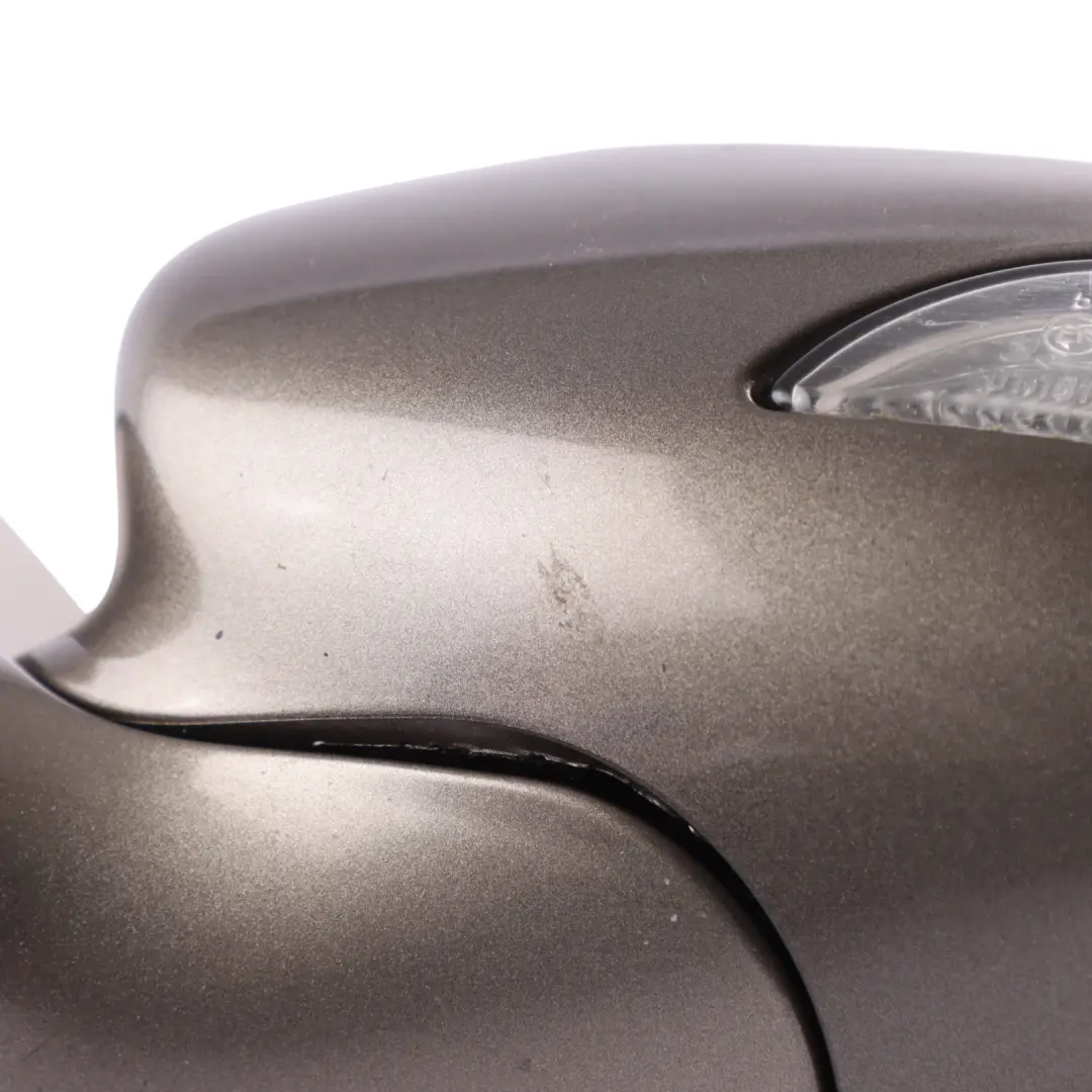 Wing Mirror Power Fold Door Left N/S Indium Grey Metallic - 963 to Mercedes W211 with Part number A2118101576 Mercedes W211 Wing Mirror Power Fold Door Left N/S Indium Grey Metallic - 963 - SKU RHD-A2118101576-ING - Part number A2118101576