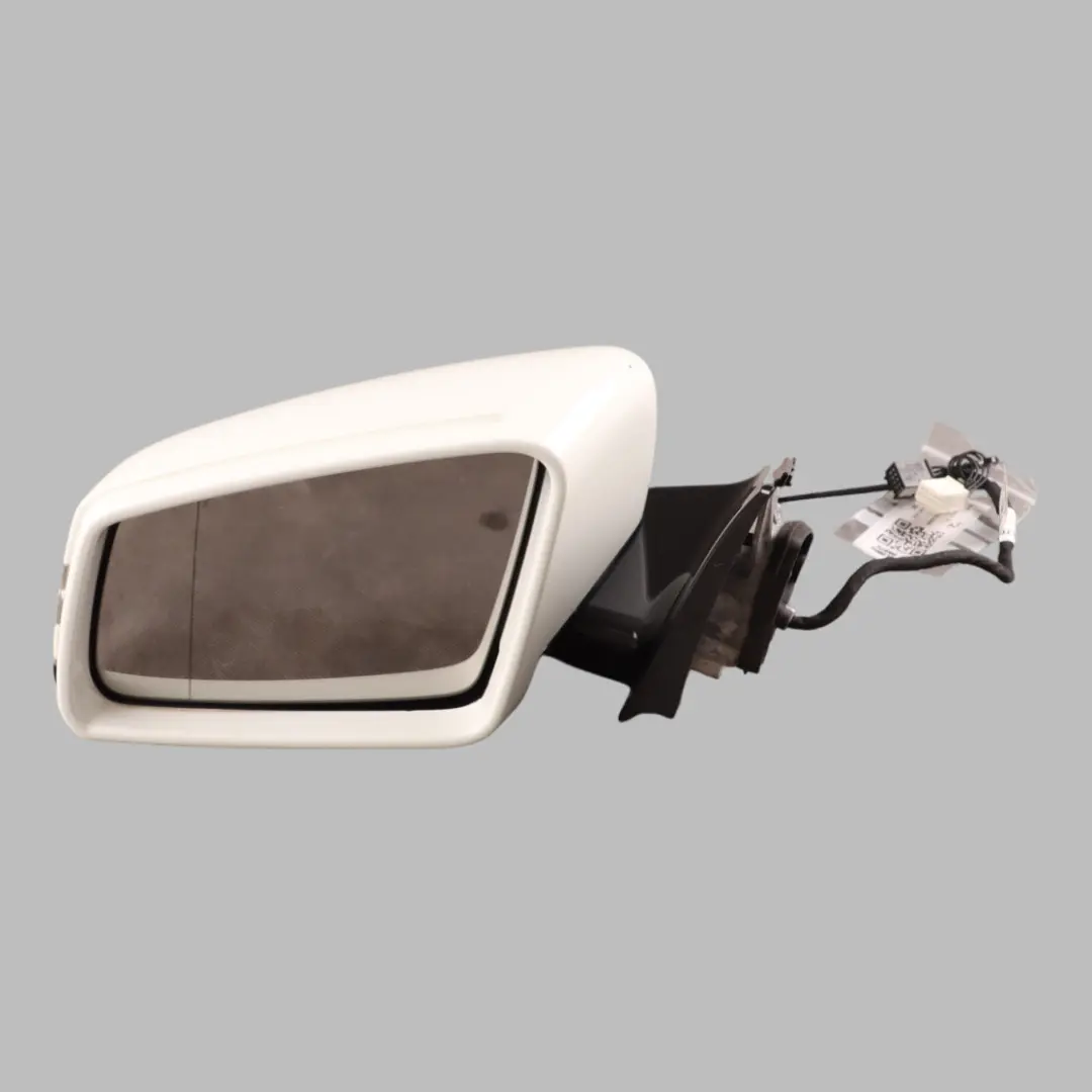 Wing Mirror Door Auto Dip Left N/S Calcite White - 650 to Mercedes W212 with Part number A2128102176 Mercedes W212 Wing Mirror Door Auto Dip Left N/S Calcite White - 650 - SKU RHD-A2128102176-CW - Part number A2128102176