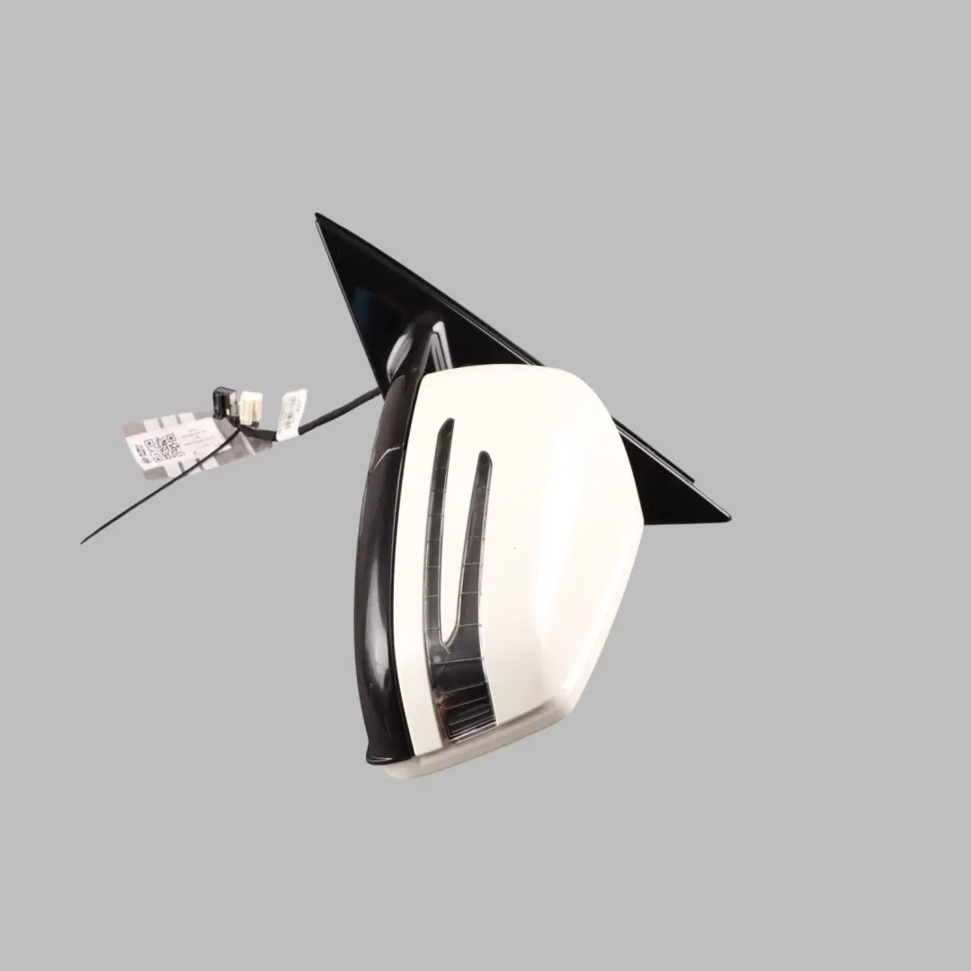 Wing Mirror Door Auto Dip Left N/S Calcite White - 650 to Mercedes W212 with Part number A2128102176 Mercedes W212 Wing Mirror Door Auto Dip Left N/S Calcite White - 650 - SKU RHD-A2128102176-CW - Part number A2128102176