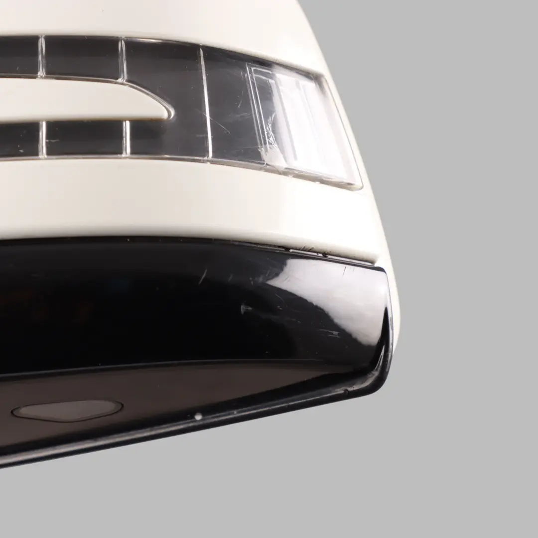 Wing Mirror Door Auto Dip Left N/S Calcite White - 650 to Mercedes W212 with Part number A2128102176 Mercedes W212 Wing Mirror Door Auto Dip Left N/S Calcite White - 650 - SKU RHD-A2128102176-CW - Part number A2128102176
