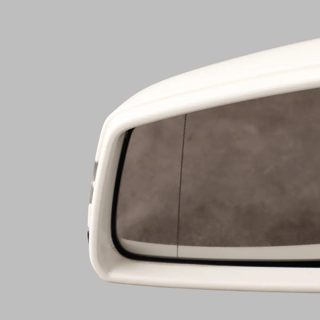 Wing Mirror Door Auto Dip Left N/S Calcite White - 650 to Mercedes W212 with Part number A2128102176 Mercedes W212 Wing Mirror Door Auto Dip Left N/S Calcite White - 650 - SKU RHD-A2128102176-CW - Part number A2128102176