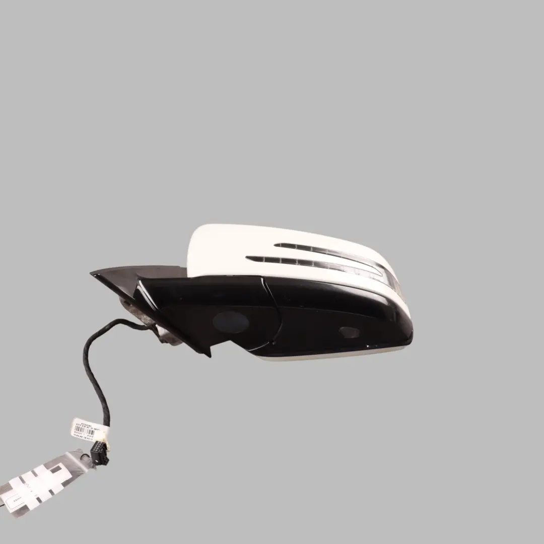 Wing Mirror Door Auto Dip Left N/S Calcite White - 650 to Mercedes W212 with Part number A2128102176 Mercedes W212 Wing Mirror Door Auto Dip Left N/S Calcite White - 650 - SKU RHD-A2128102176-CW - Part number A2128102176