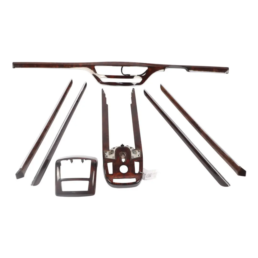 Mercedes W221 Dashboard Decor Trim Wood Burled Walnut Set Kit - SKU RHD-A2216800771-1 - Part number A2216800771
