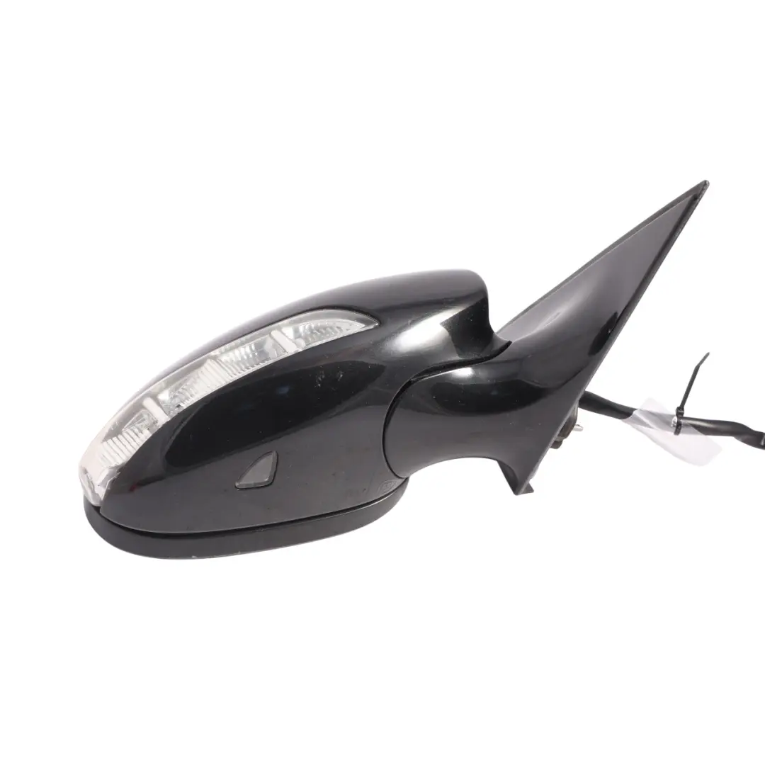 Wing Mirror Door Right O/S Auto Dip High Gloss Obsidian Black 197 to Mercedes W221 with Part number A2218100676 Mercedes W221 Wing Mirror Door Right O/S Auto Dip High Gloss Obsidian Black 197 - SKU RHD-A2218100676-OB - Part number A2218100676