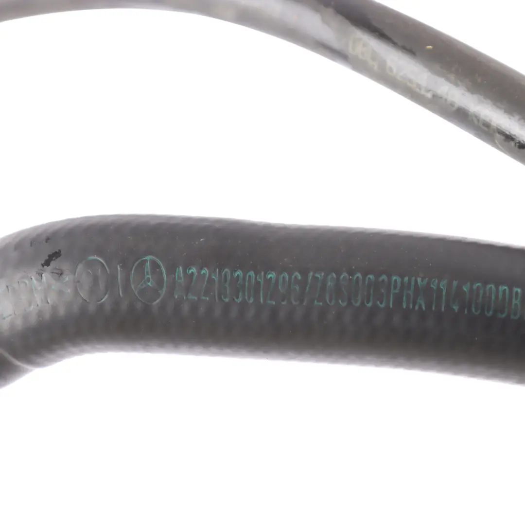 Hot Water Pipes Hoses Line Auxiliary Heater to Mercedes W221 with Part number A2218301296 Mercedes W221 Hot Water Pipes Hoses Line Auxiliary Heater - SKU RHD-A2218301296-1 - Part number A2218301296