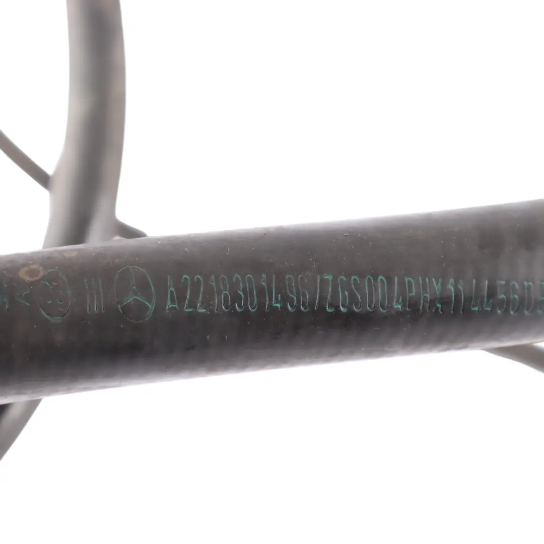 Hot Water Pipes Hoses Line Auxiliary Heater to Mercedes W221 with Part number A2218301496 Mercedes W221 Hot Water Pipes Hoses Line Auxiliary Heater - SKU RHD-A2218301496 - Part number A2218301496