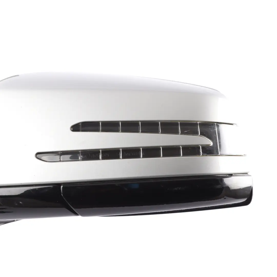 Mercedes W246 Door Wing Mirror Left N/S Outside Polar Silver - 761 - SKU RHD-A2468100176-PLS - Part number A2468100176