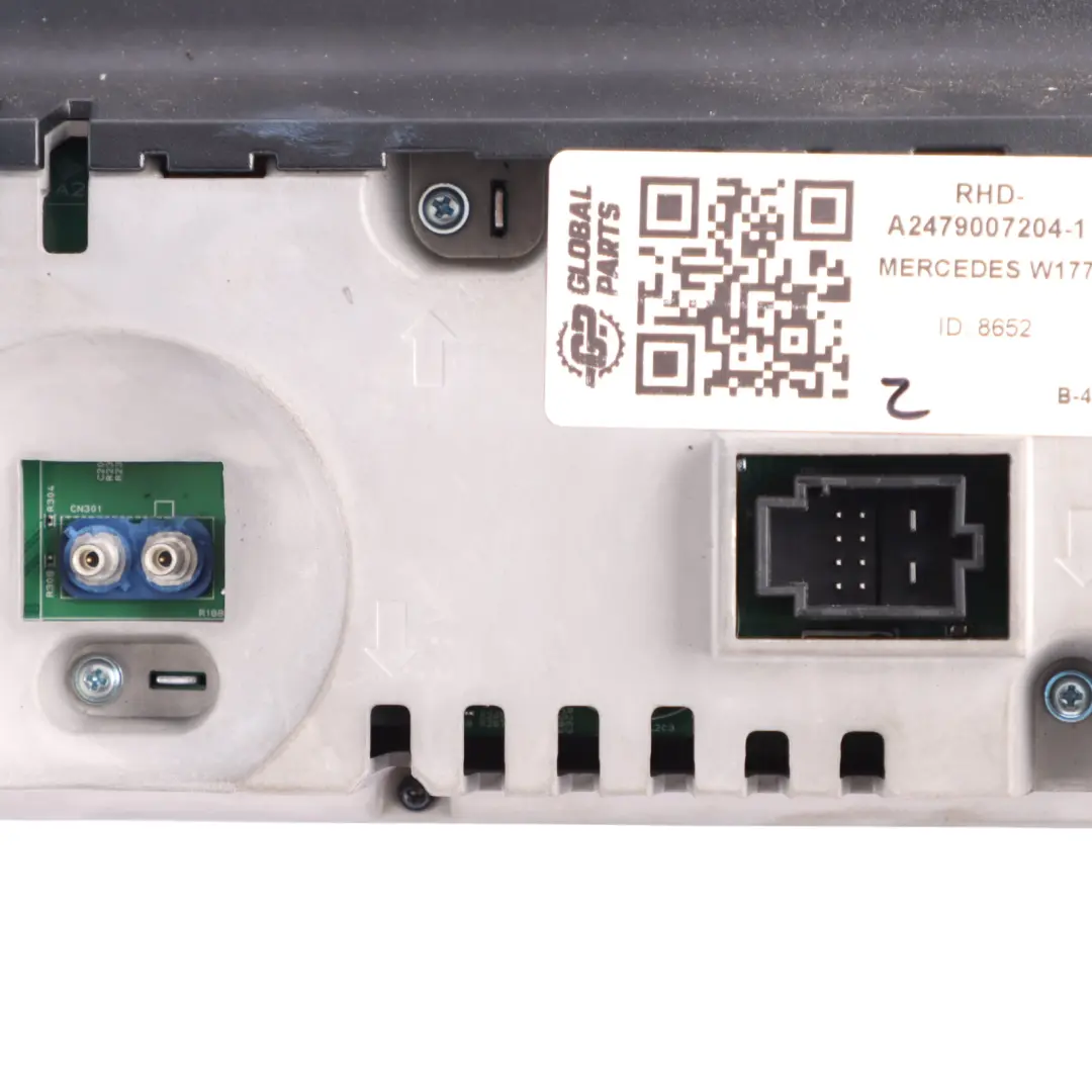 Mercedes W177 W247 Display Screen Instrument Cluster Speedo Meter - SKU RHD-A2479007204-1 - Part number A2479007204