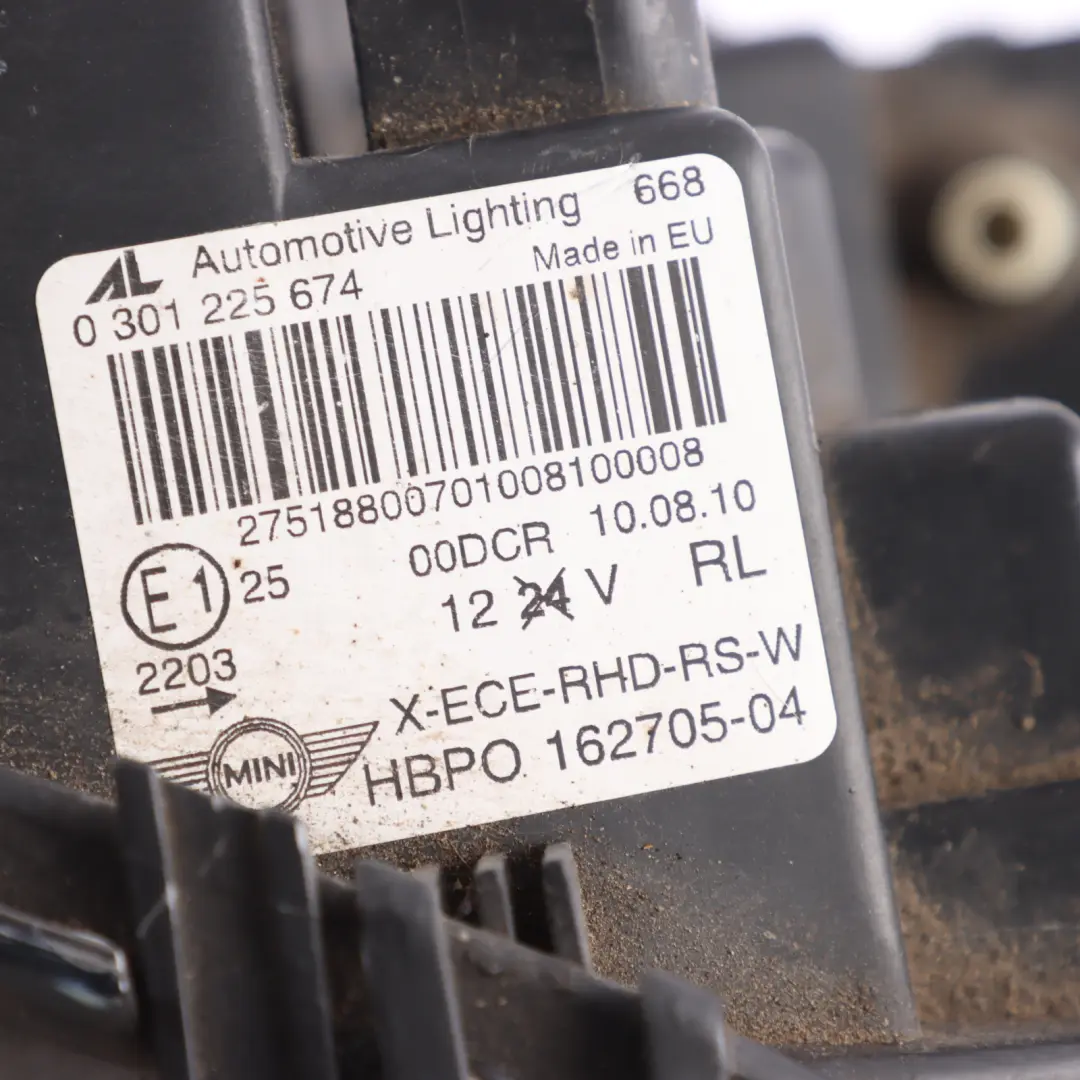 Drivers Side Xenon Headlight Lamp Right O/S 2010+ to Mini Cooper R55 R56 R57 LCI 1 with Part number 7269990 Mini Cooper R55 R56 R57 LCI 1 Drivers Side Xenon Headlight Lamp Right O/S 2010+ - SKU rhd-LCI-7269990-1 - Part number 7269990