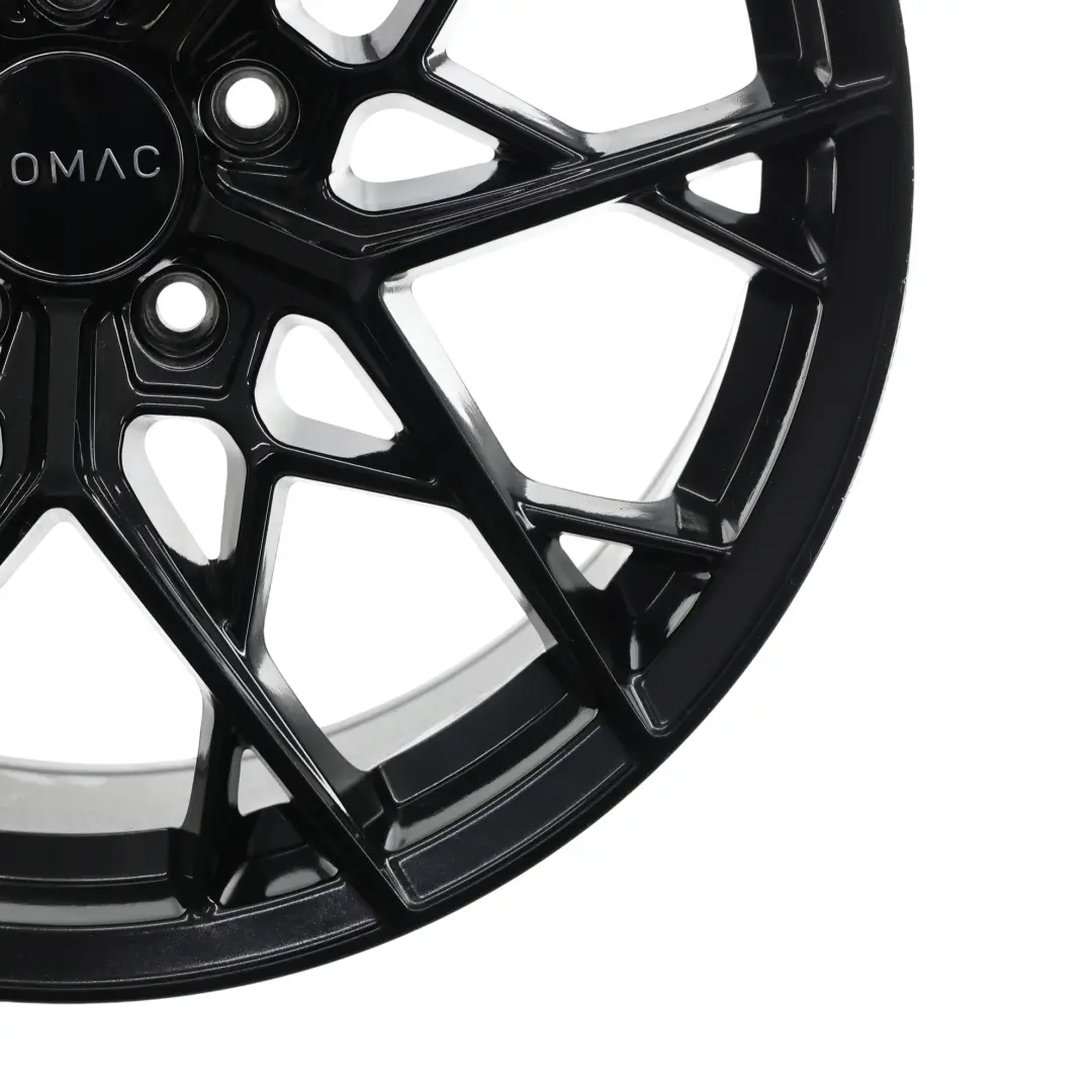 Romac Vortex Schwarz Glänzend Felge 18" 8J ET:45 - SKU ROMAC-VIA-18-1 - Teilenummer ROMAC-VIA-18-1