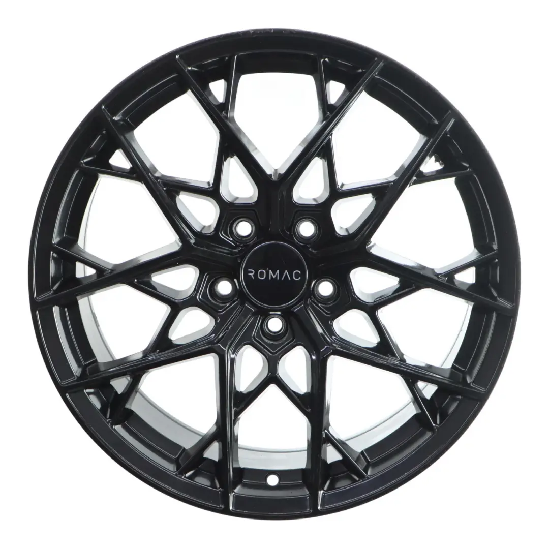 Romac Vortex Schwarz Glänzend Felge 18" 8J ET:45 für mit Teilenummer ROMAC-VIA-18 Romac Vortex Schwarz Glänzend Felge 18" 8J ET:45 - SKU ROMAC-VIA-18 - Teilenummer ROMAC-VIA-18