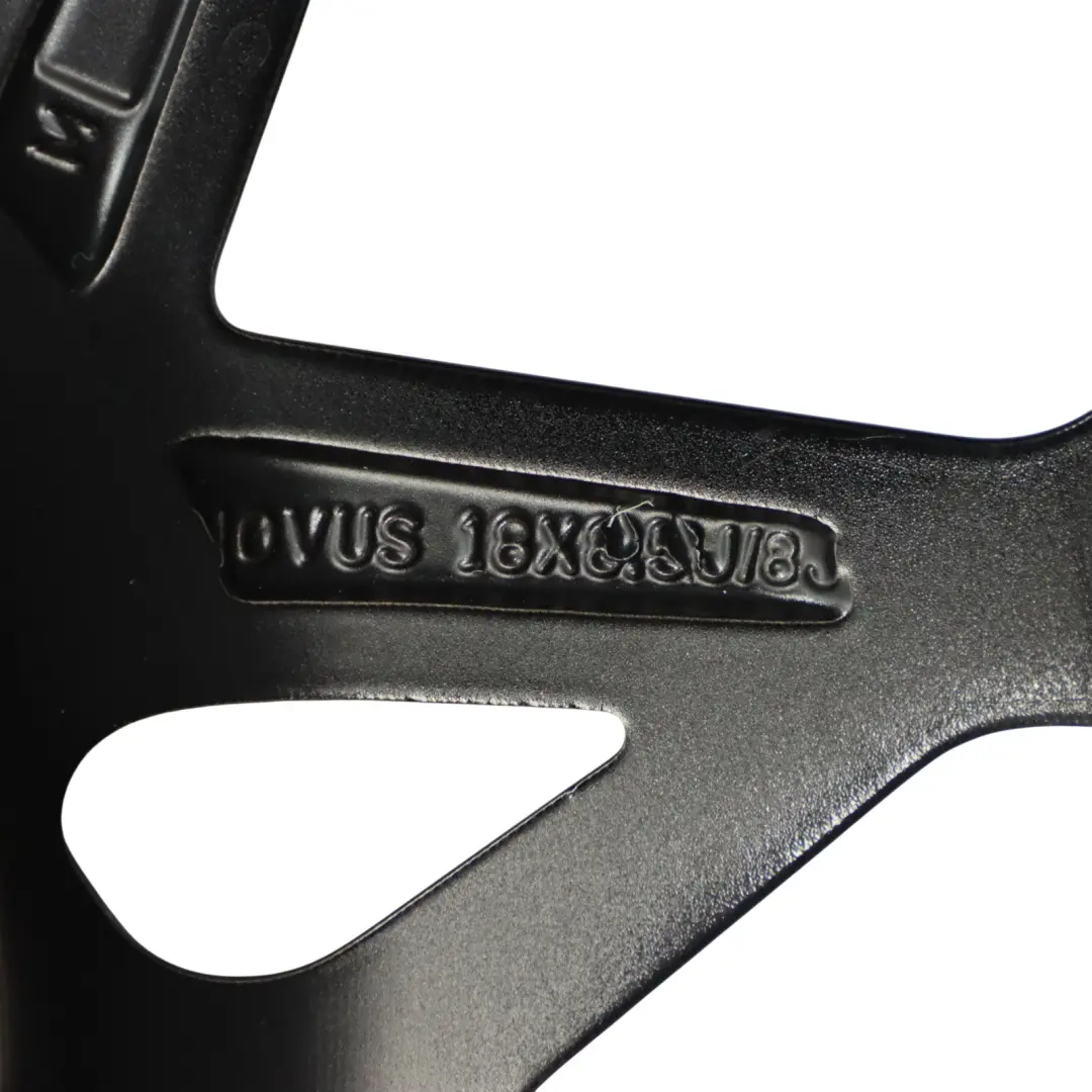  Romac Vortex Black Glossy Ruota In Lega 18" 8J ET:45 - SKU ROMAC-VIA-18 - Numero di parte ROMAC-VIA-18