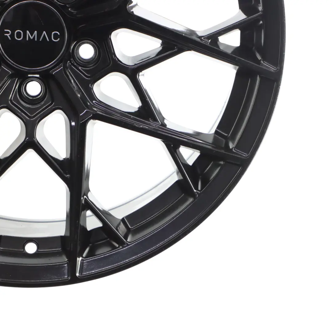 Romac Vortex Black Glossy Ruota In Lega 18" 8J ET:45 per con numero di parte ROMAC-VIA-18 Romac Vortex Black Glossy Ruota In Lega 18" 8J ET:45 - SKU ROMAC-VIA-18 - Numero di parte ROMAC-VIA-18