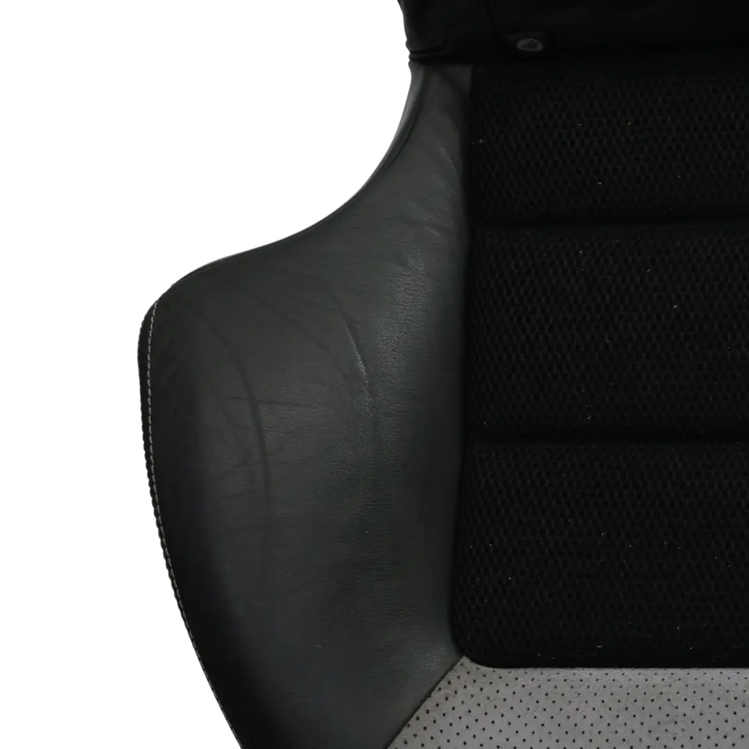 Skoda Octavia 1Z VRS RS Vordersitze Rücksitze Sofa Leder Stoff Grau Anthr Kit - SKU SKODA-OCTAVIA-RS-1Z-SEAT-SET - Teilenummer SKODA-OCTAVIA-RS-1Z-SEAT