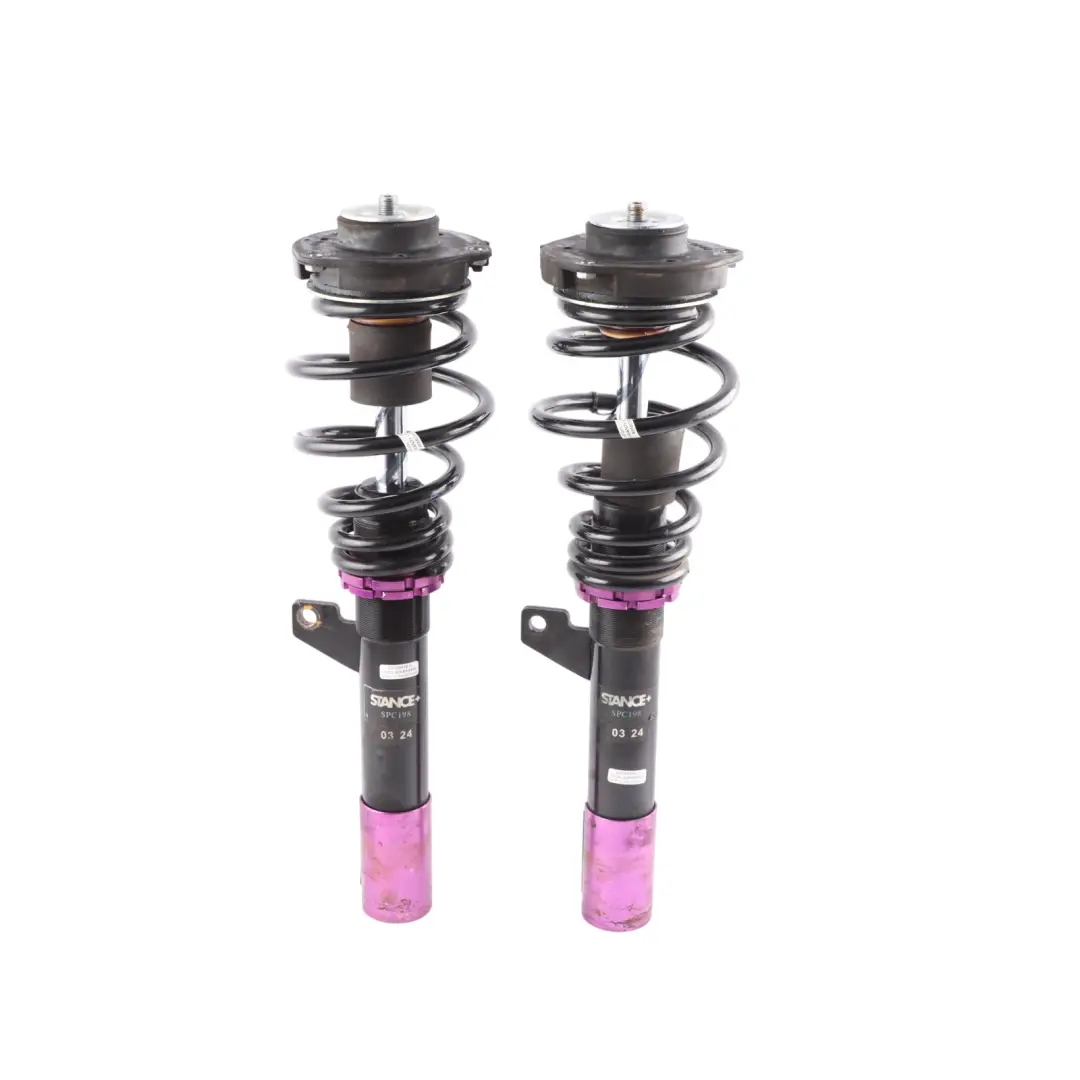 Mk5 Stance+ Spring Strut Suspension Set Front Rear Left Right N/O/S to VW Golf with Part number SPC198 VW Golf Mk5 Stance+ Spring Strut Suspension Set Front Rear Left Right N/O/S - SKU SPC198 - Part number SPC198