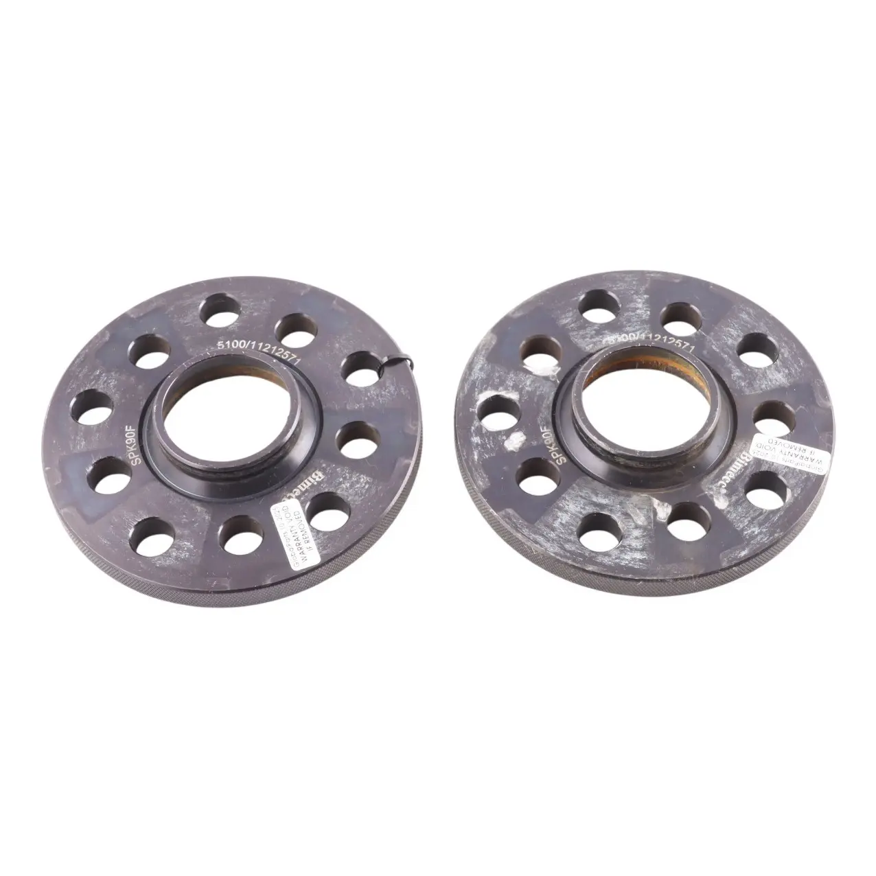 Bimecc Alloy Wheel Spacers Hubcentric Shims VAG 5x100 5x112 57.1mm 12mm Pair