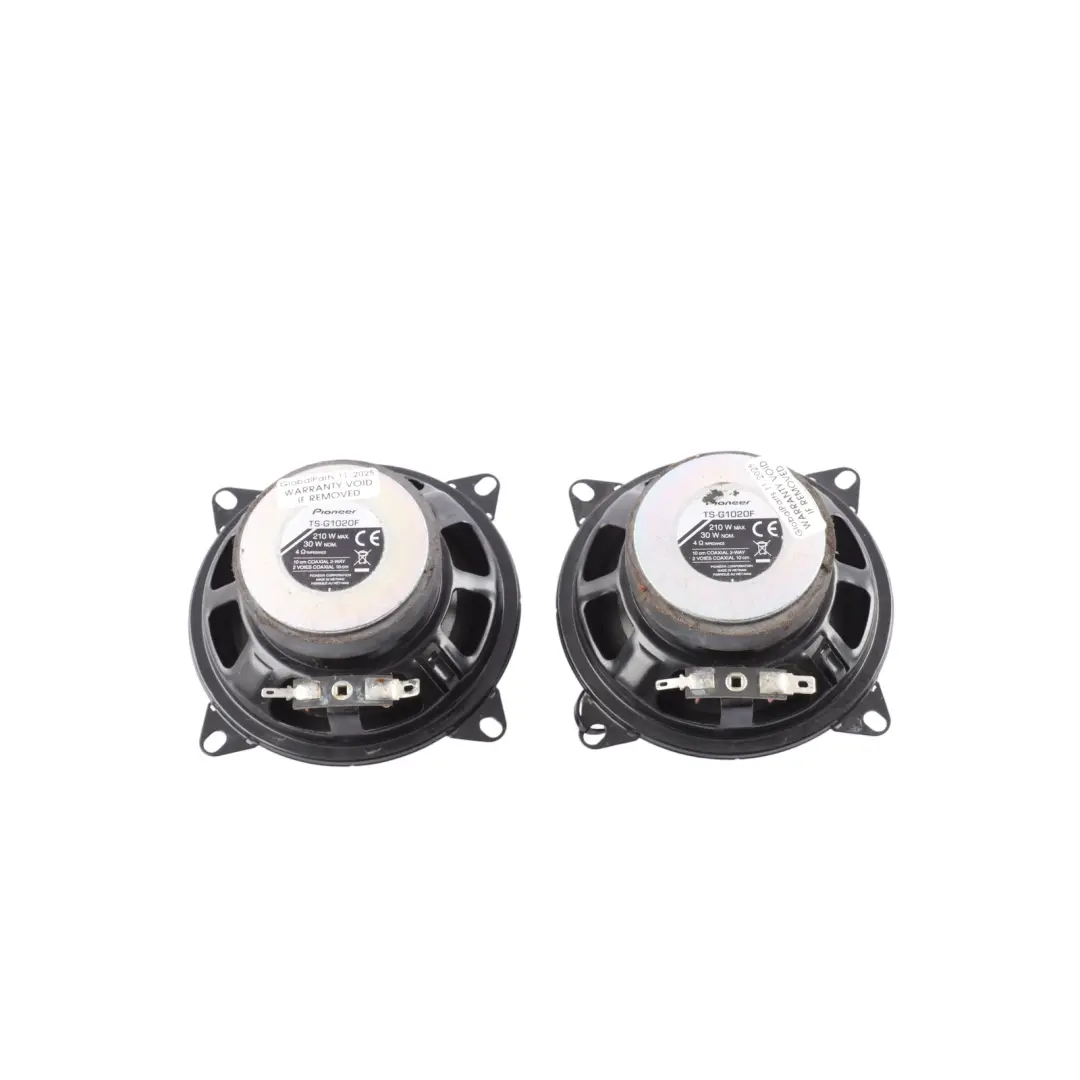 Genuine Pioneer Stereo 2-Way Coaxial Speaker Loudspeaker Set 190W to with Part number TS-G1020F Genuine Pioneer Stereo 2-Way Coaxial Speaker Loudspeaker Set 190W - SKU TS-G1020F - Part number TS-G1020F
