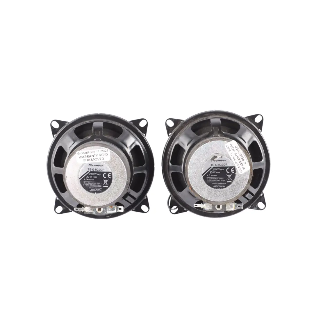  Genuine Pioneer Stereo 2-Way Coaxial Speaker Loudspeaker Set 190W - SKU TS-G1020F - Part number TS-G1020F