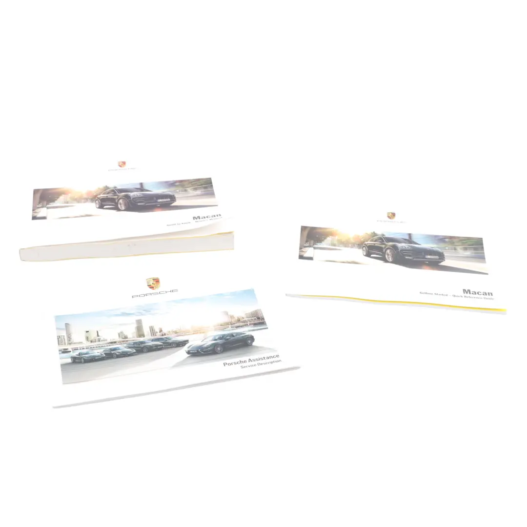 Owner's Handbook Manual Guide Book Pouch Case Wallet Set to Porsche Macan 95B with Part number WKD95B002018 Porsche Macan 95B Owner's Handbook Manual Guide Book Pouch Case Wallet Set - SKU WKD95B002018 - Part number WKD95B002018