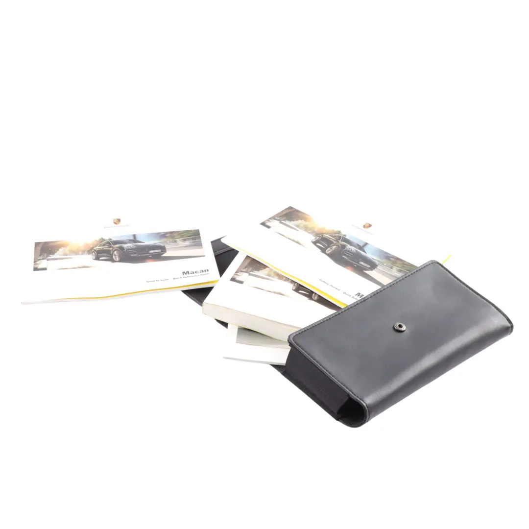 Owner's Handbook Manual Guide Book Pouch Case Wallet Set to Porsche Macan 95B with Part number WKD95B002018 Porsche Macan 95B Owner's Handbook Manual Guide Book Pouch Case Wallet Set - SKU WKD95B002018 - Part number WKD95B002018
