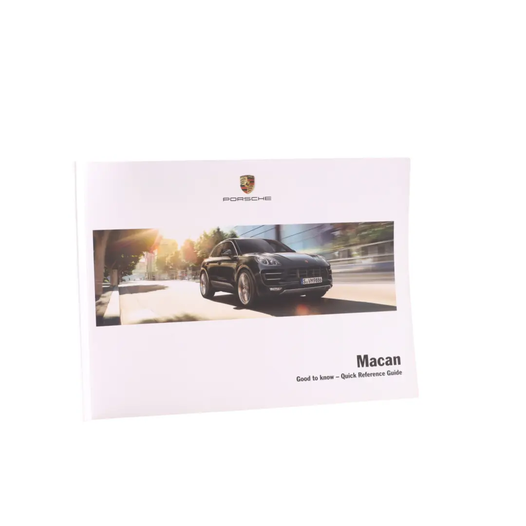 Owner's Handbook Manual Guide Book Pouch Case Wallet Set to Porsche Macan 95B with Part number WKD95B002018 Porsche Macan 95B Owner's Handbook Manual Guide Book Pouch Case Wallet Set - SKU WKD95B002018 - Part number WKD95B002018