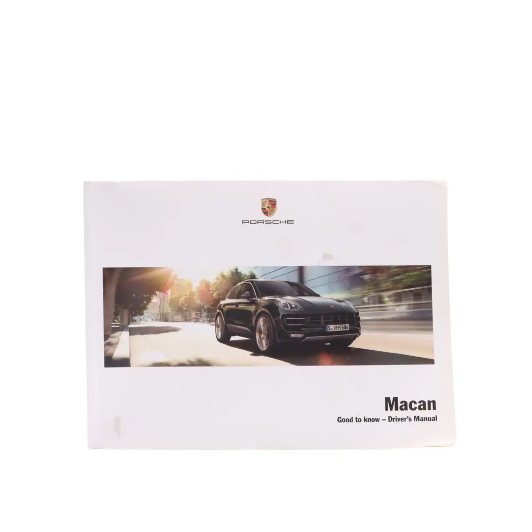 Owner's Handbook Manual Guide Book Pouch Case Wallet Set to Porsche Macan 95B with Part number WKD95B002018 Porsche Macan 95B Owner's Handbook Manual Guide Book Pouch Case Wallet Set - SKU WKD95B002018 - Part number WKD95B002018