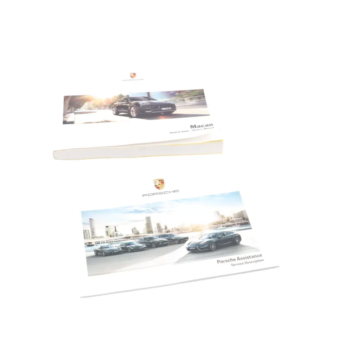 Owner's Handbook Manual Guide Book Pouch Case Wallet Set to Porsche Macan 95B with Part number WKD95B002018 Porsche Macan 95B Owner's Handbook Manual Guide Book Pouch Case Wallet Set - SKU WKD95B002018 - Part number WKD95B002018