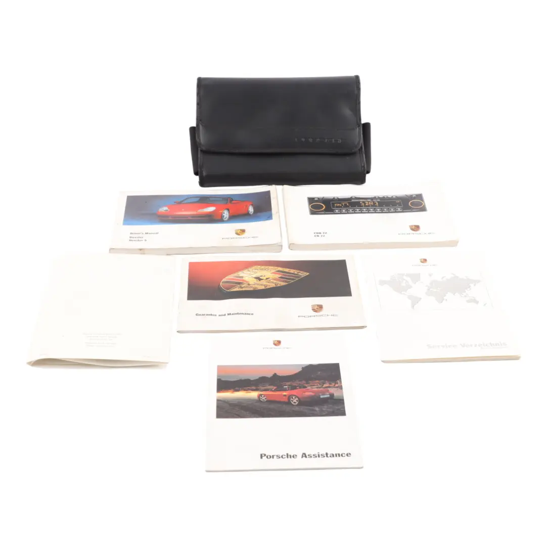 Service Booklet Owner's Handbook Guide Pouch Case Wallet to Porsche Boxster 986 with Part number WKD98602001 Porsche Boxster 986 Service Booklet Owner's Handbook Guide Pouch Case Wallet - SKU WKD98602001 - Part number WKD98602001
