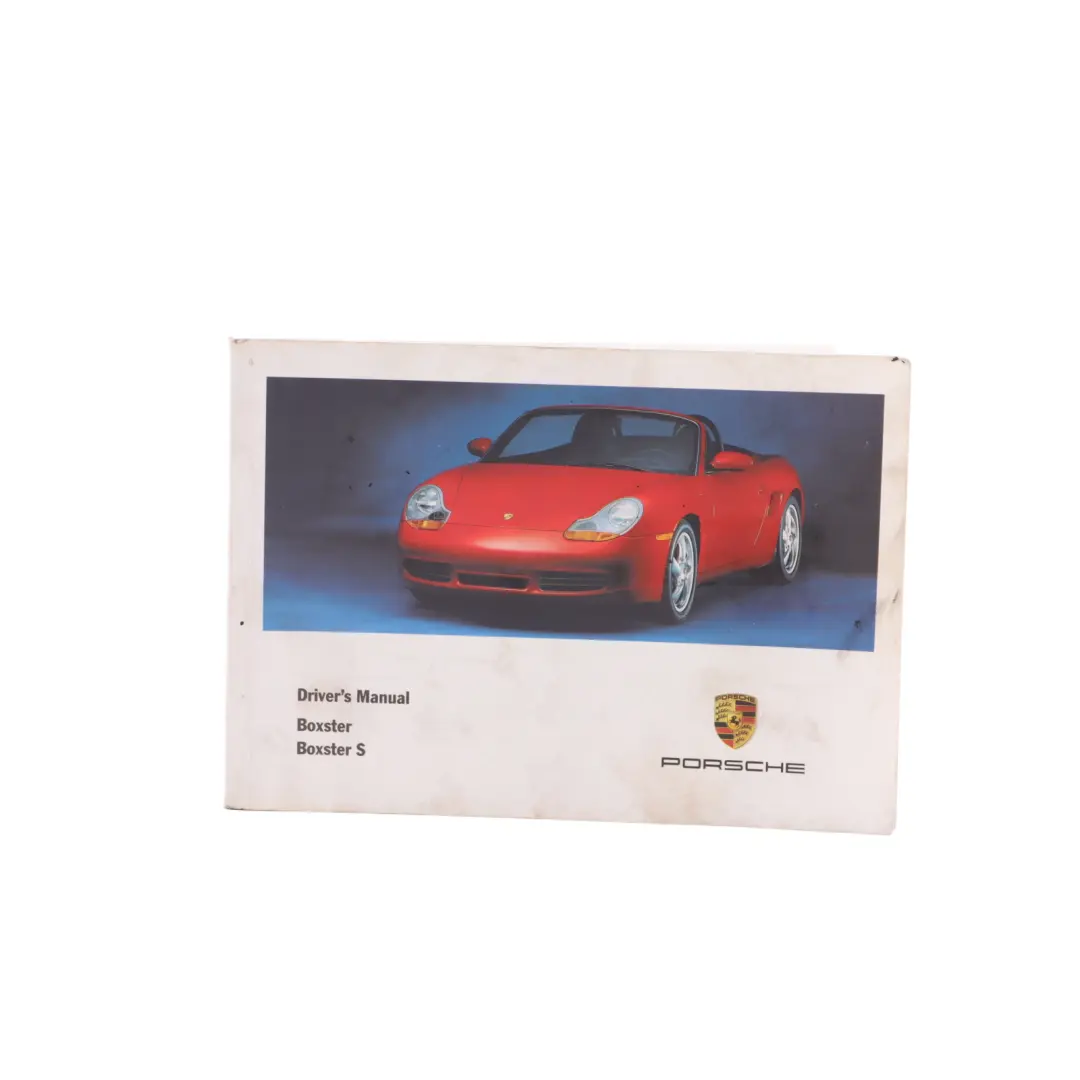 Porsche Boxster 986 Service Booklet Owner's Handbook Guide Pouch Case Wallet - SKU WKD98602001 - Part number WKD98602001