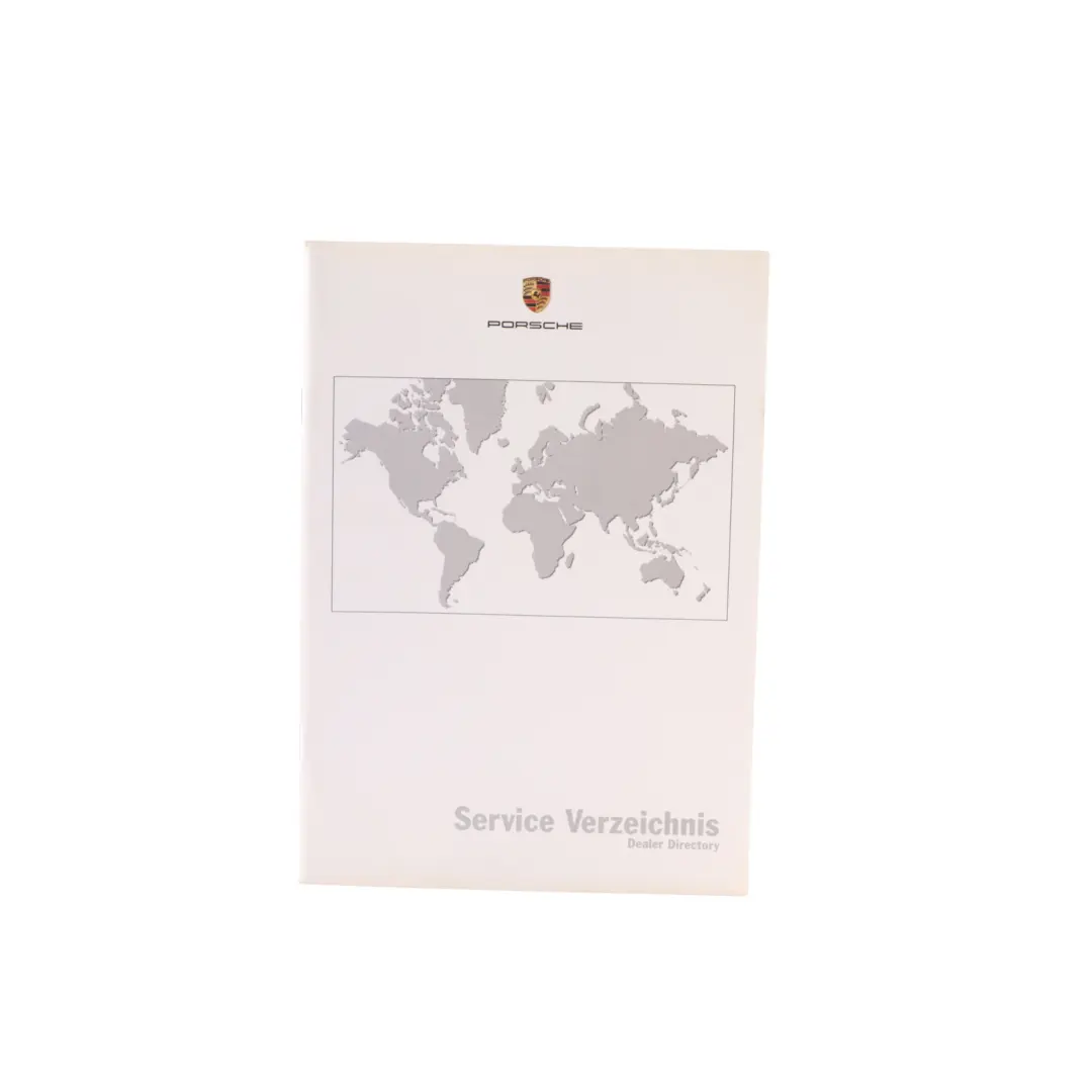 Porsche Boxster 986 Service Booklet Owner's Handbook Guide Pouch Case Wallet - SKU WKD98602001 - Part number WKD98602001