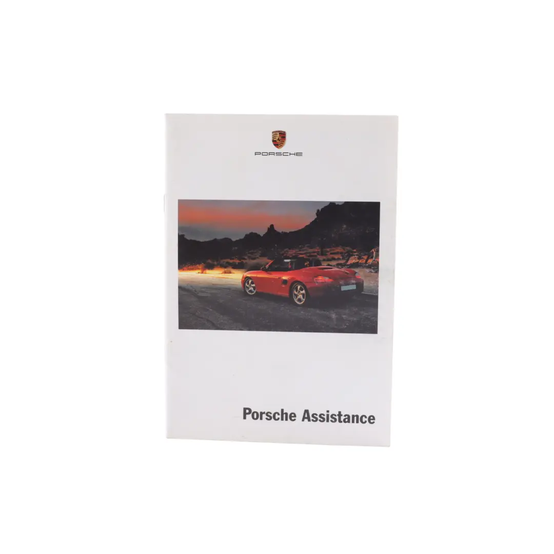 Porsche Boxster 986 Service Booklet Owner's Handbook Guide Pouch Case Wallet - SKU WKD98602001 - Part number WKD98602001