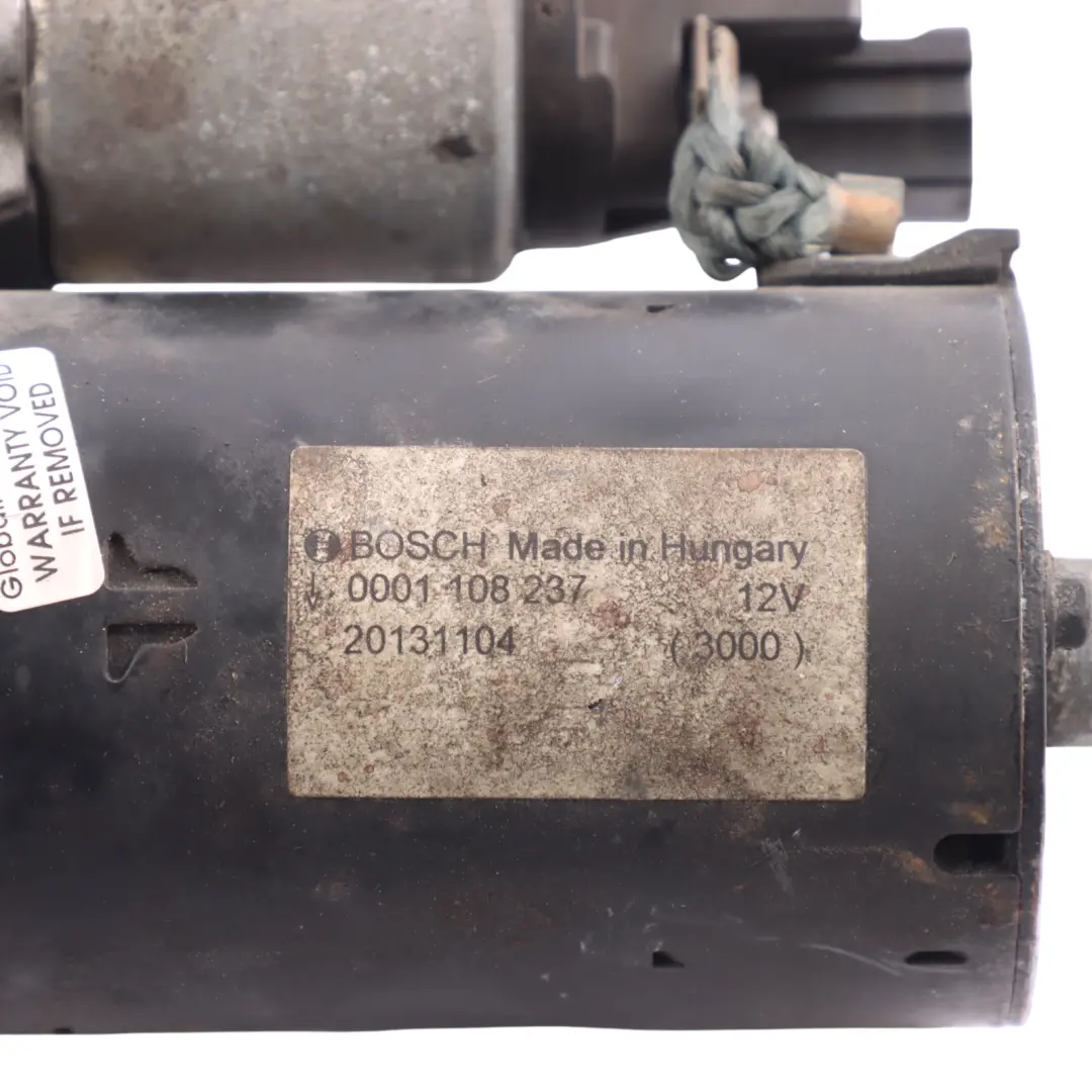 Starter Motor Bosch to Audi A8 S8 D3 5.2 FSI with Part number 0001108237 Audi A8 S8 D3 5.2 FSI Starter Motor Bosch - SKU 0001108237 - Part number 0001108237