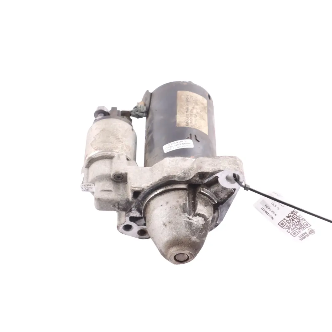Starter Motor Bosch to Audi A8 S8 D3 5.2 FSI with Part number 0001108237 Audi A8 S8 D3 5.2 FSI Starter Motor Bosch - SKU 0001108237 - Part number 0001108237