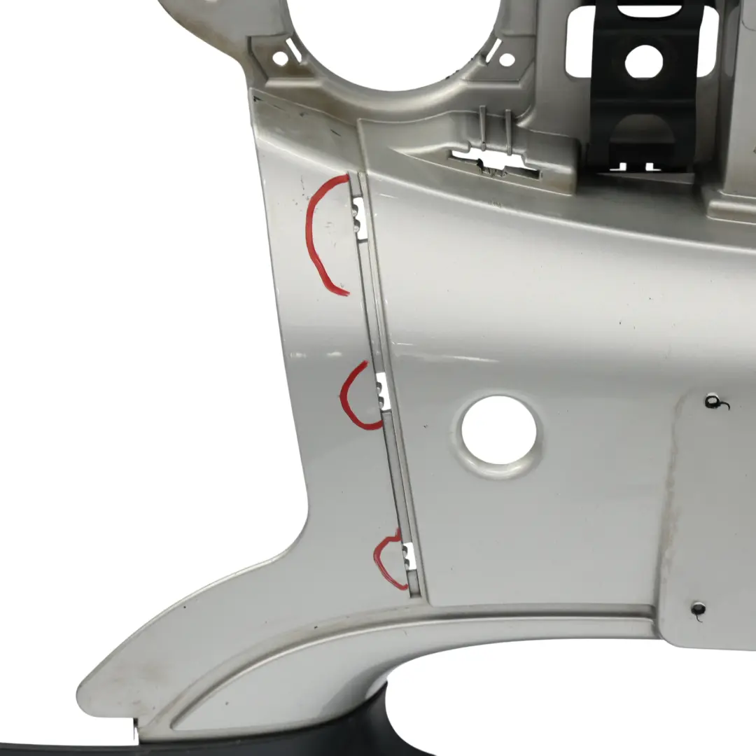 Smart Fortwo C450 Zderzak Panel Nadwozia Przedni Silver Srebrny Metalik EAD - SKU 0001721V009C50L00-SILV - Numer Części 0001721V009C50L00