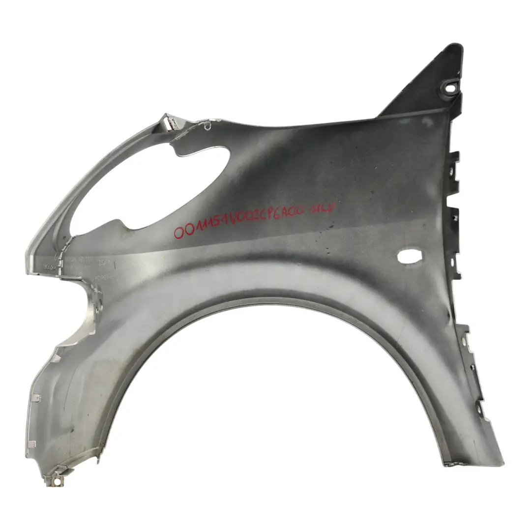 C450 Pannello Laterale Parafango Anteriore Destro Argento - EAD per Smart Fortwo con numero di parte 0011151V002CP6A00 Smart Fortwo C450 Pannello Laterale Parafango Anteriore Destro Argento - EAD - SKU 0011151V002CP6A00-SILV - Numero di parte 0011151V002CP6A00