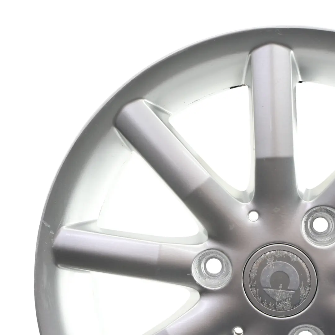 C450 Cerchio Anteriore In Lega Argento 15" 4J ET:27 per Smart Fortwo con numero di parte 0015425V001 Smart Fortwo C450 Cerchio Anteriore In Lega Argento 15" 4J ET:27 - SKU 0015425V001-2 - Numero di parte 0015425V001