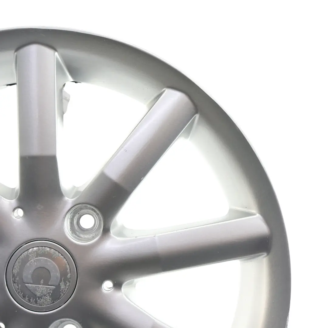 C450 Front Wheel Rim Alloy Silver 15" 4J ET:27 to Smart ForTwo with Part number 0015425V001 Smart ForTwo C450 Front Wheel Rim Alloy Silver 15" 4J ET:27 - SKU 0015425V001-2 - Part number 0015425V001