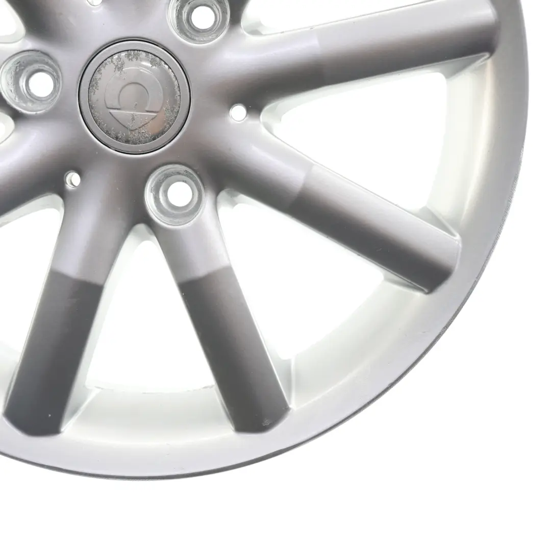 C450 Front Wheel Rim Alloy Silver 15" 4J ET:27 to Smart ForTwo with Part number 0015425V001 Smart ForTwo C450 Front Wheel Rim Alloy Silver 15" 4J ET:27 - SKU 0015425V001-2 - Part number 0015425V001