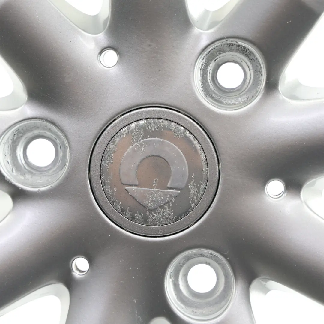 C450 Front Wheel Rim Alloy Silver 15" 4J ET:27 to Smart ForTwo with Part number 0015425V001 Smart ForTwo C450 Front Wheel Rim Alloy Silver 15" 4J ET:27 - SKU 0015425V001-2 - Part number 0015425V001