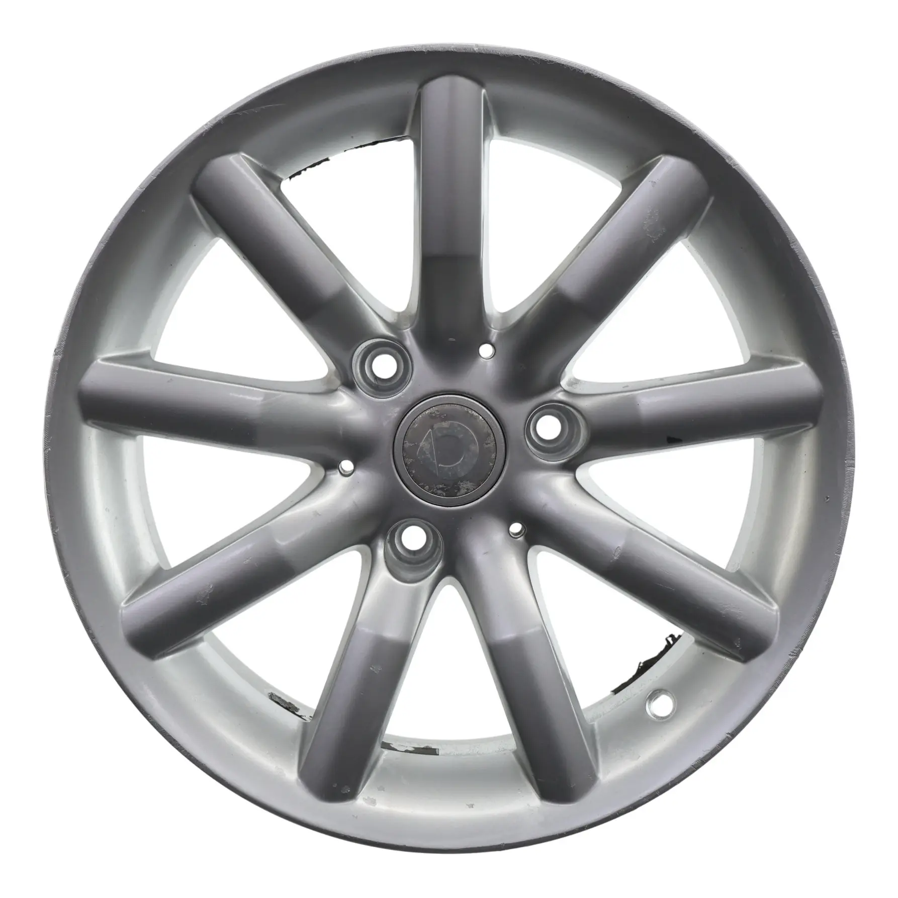 Smart Fortwo C450 Hinterrad Leichtmetall Felge Silber 15" 5,5J ET:27 0015425V001