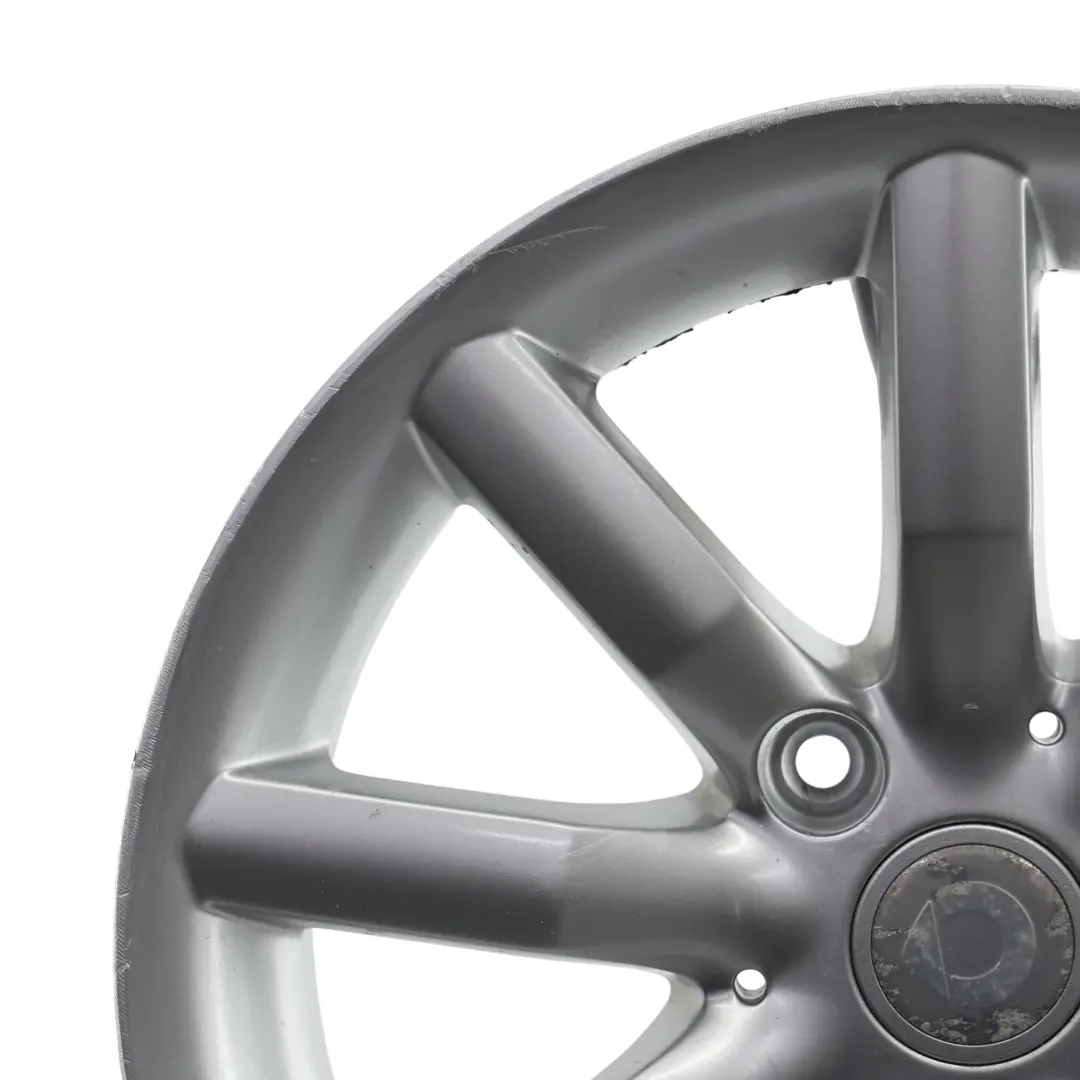 Smart Fortwo C450 Hinterrad Leichtmetall Felge Silber 15" 5,5J ET:27 - SKU 0015426V001-1 - Teilenummer 0015426V001