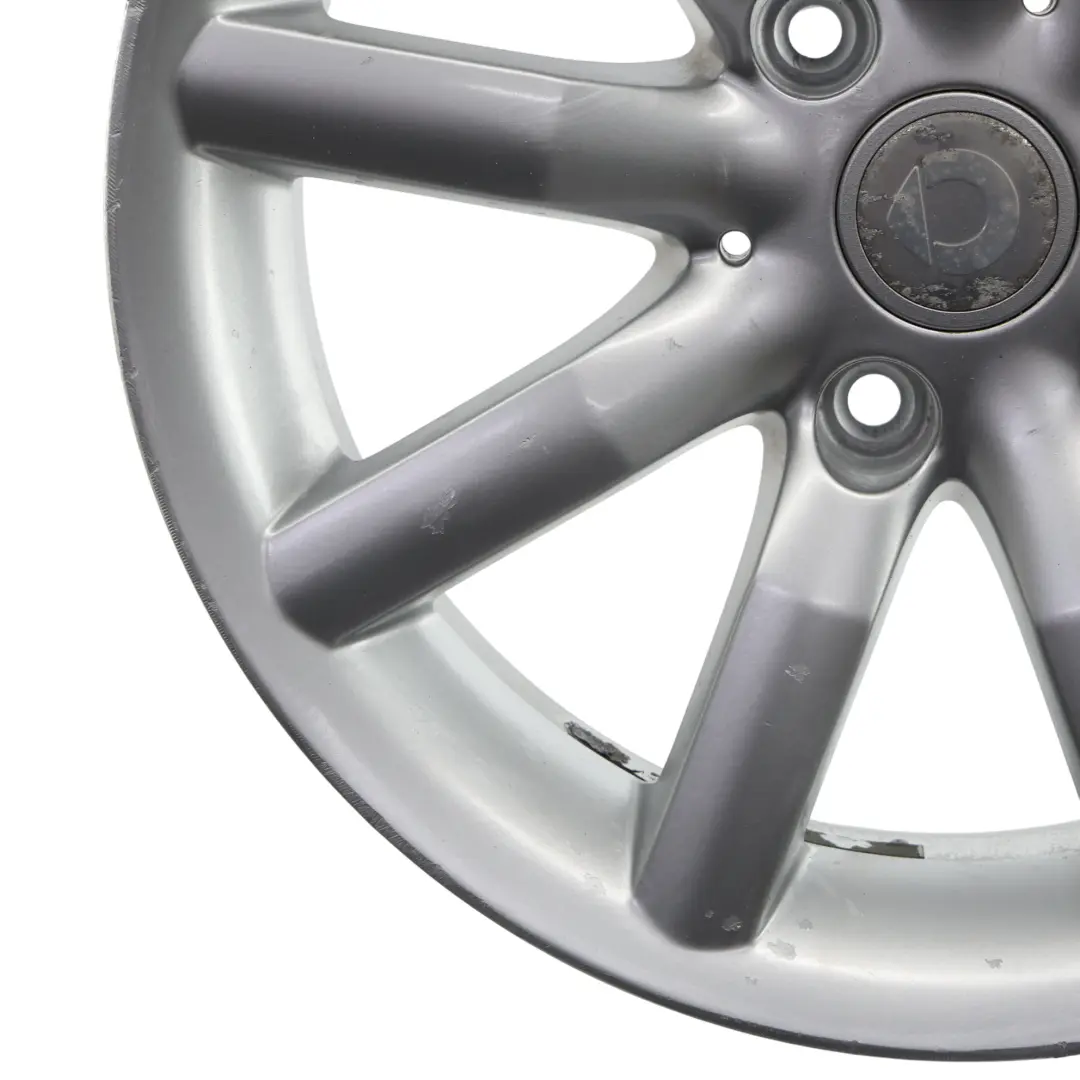 Smart Fortwo C450 Jante Arrière Alliage Argenté 15" 5,5J ET:27 0015425V001 - SKU 0015426V001-1 - Numéro de pièce 0015426V001
