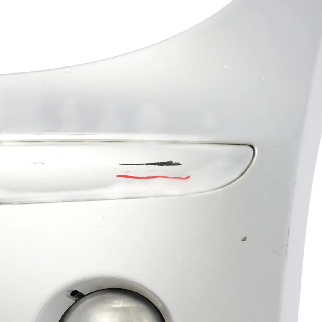 Complete Front Bumper Titansilber Silber Silver Metallic - 354 to BMW E87 with Part number 0032635 BMW E87 Complete Front Bumper Titansilber Silber Silver Metallic - 354 - SKU 0032635-TS3 - Part number 0032635